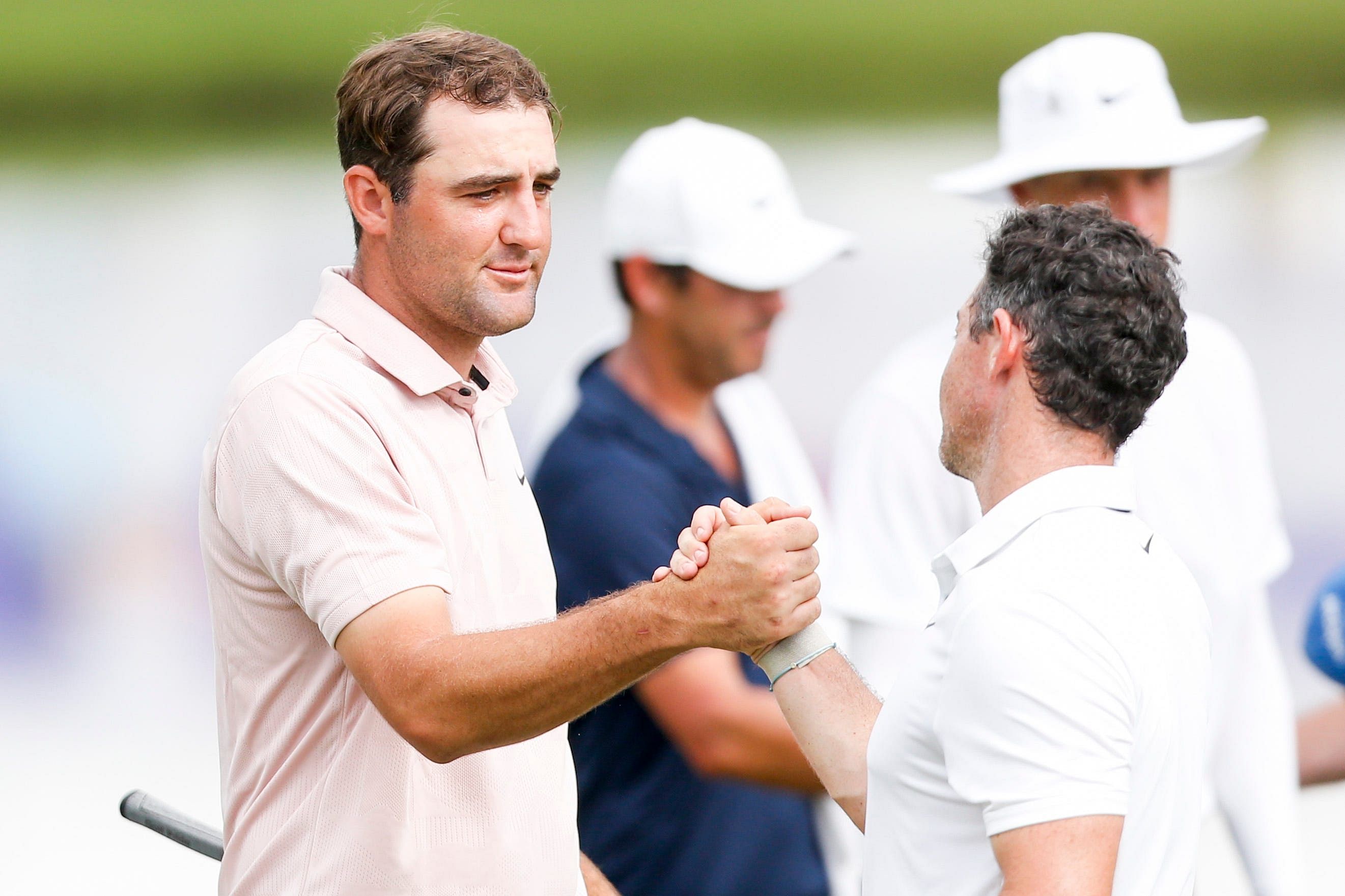 Scottie Scheffler praised Rory McIlroy at the Players (Image via Imagn)