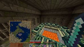 Minecraft player discovers two end portals in a stronghold