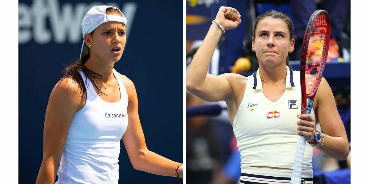 Emiliana Arango (L) and Emma Navarro (R) (Image Source: Getty)