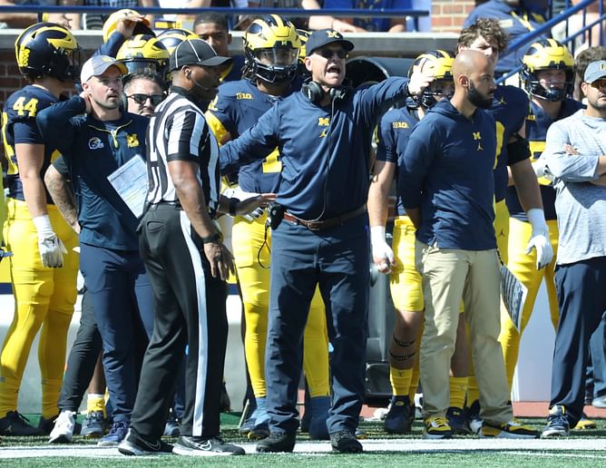 "Sad ... another hater of 7v7": Football fans react to former Michigan staffer Connor Stalions' views on 7-on-7 high school football