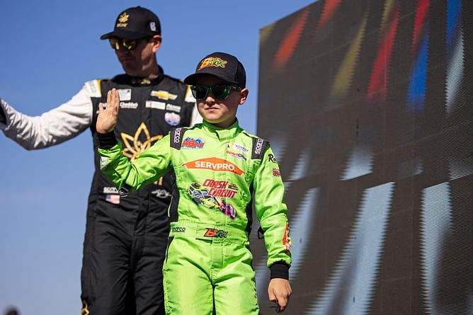 “Put your money where your mouth is”: Kyle Busch takes a playful dig at Brexton ahead of the father-son epic showdown
