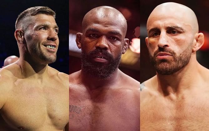 Alexander Volkanovski finds himself below Dricus du Plessis and Jon Jones as Tom Aspinall rates UFC fighters out of 10