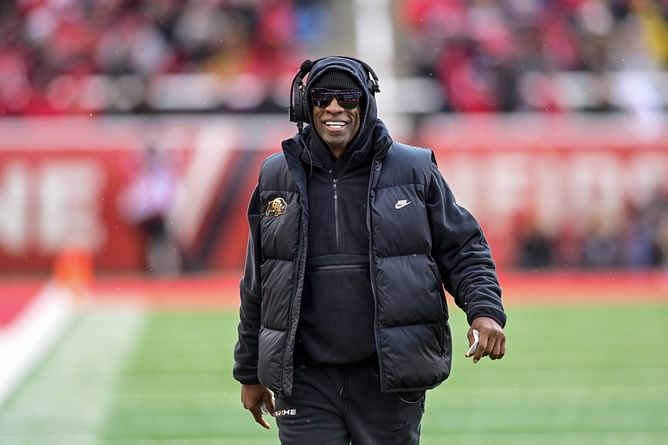 $45 million worth Deion Sanders shares light-hearted moment with his favorite pals at Big 12 Pro Day