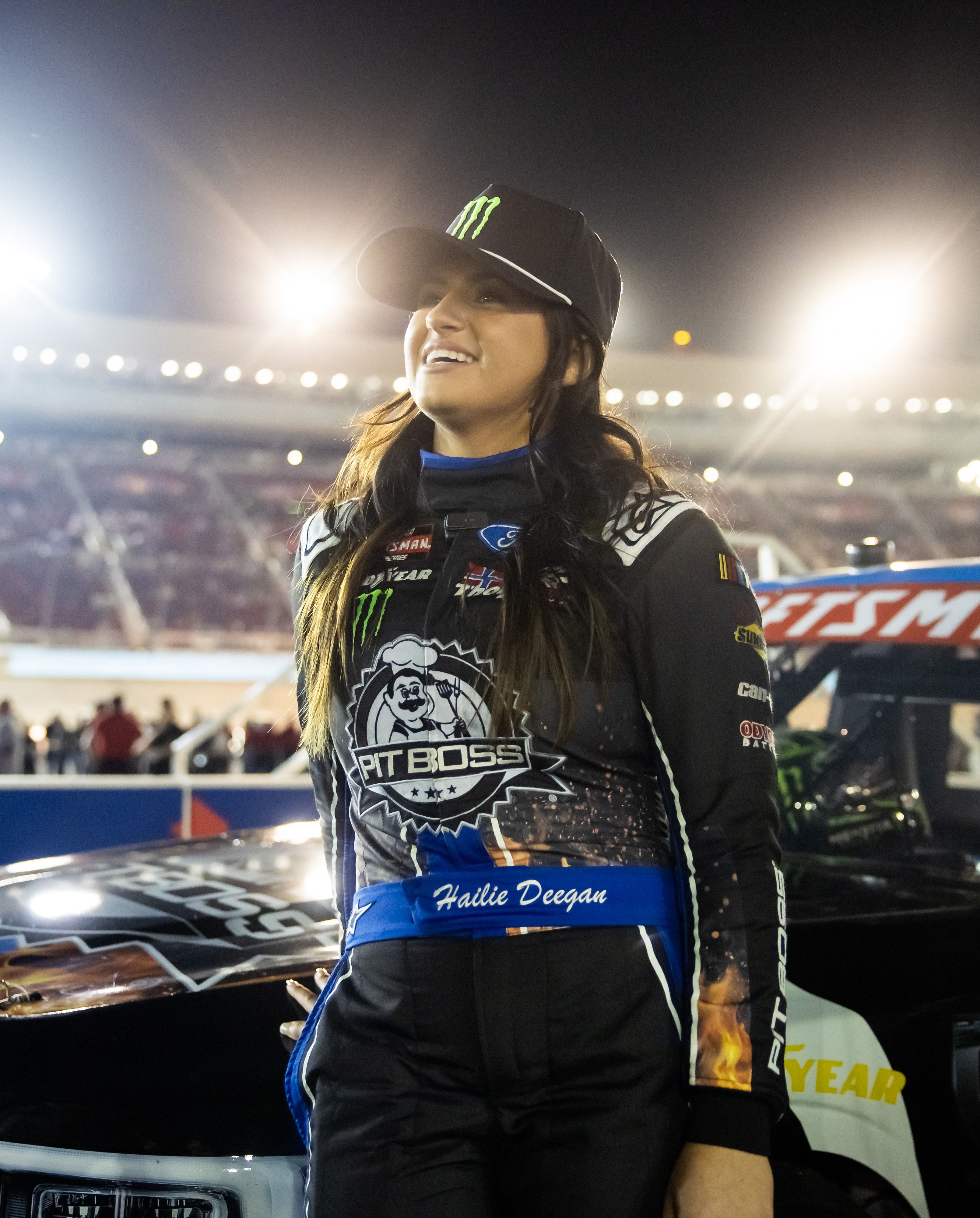 Hailie Deegan at Phoenix Raceway in 2023 - Source: Imagn