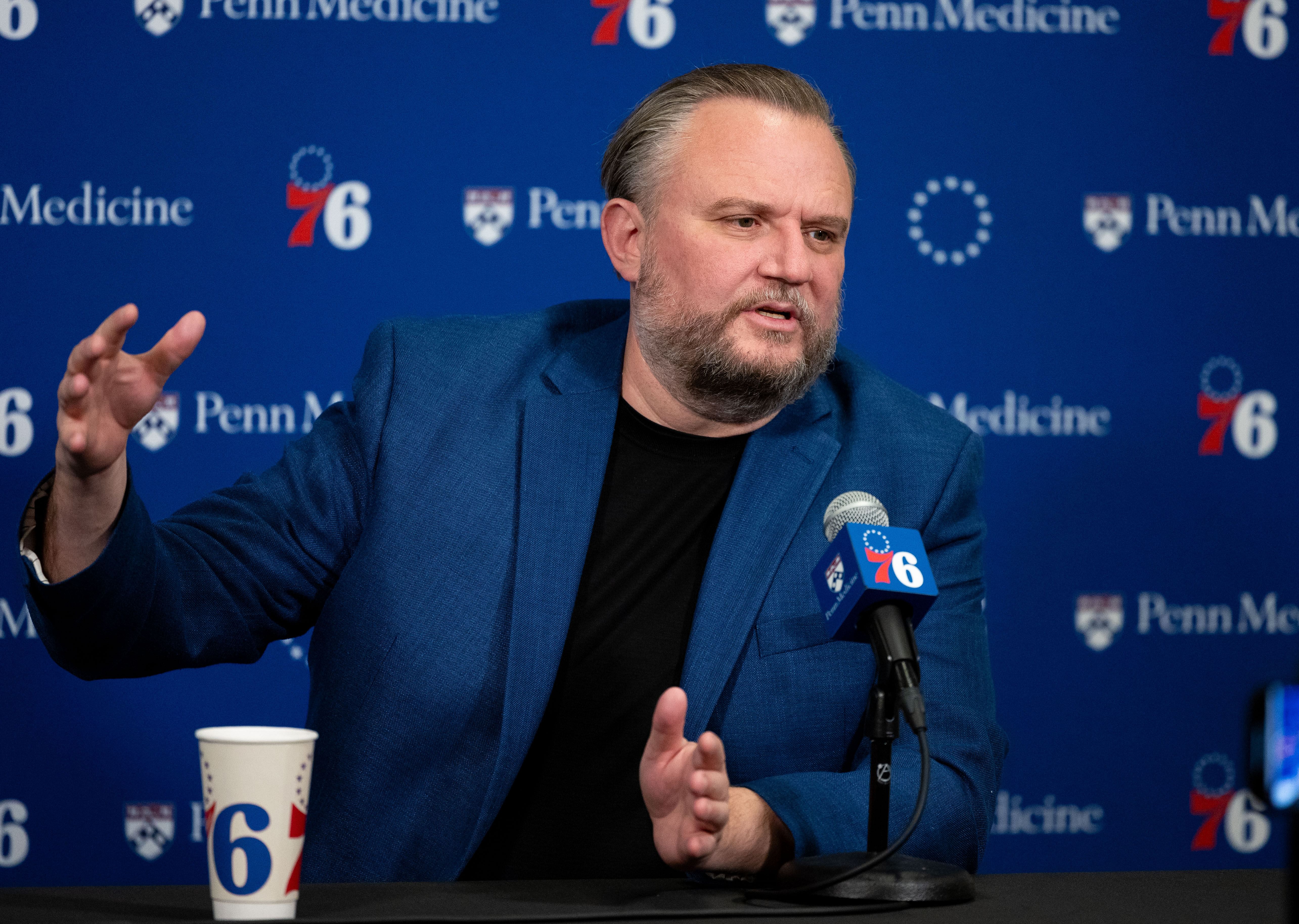 Former 76ers forward criticized Daryl Morey and his use of AI (Image Source: Imagn)