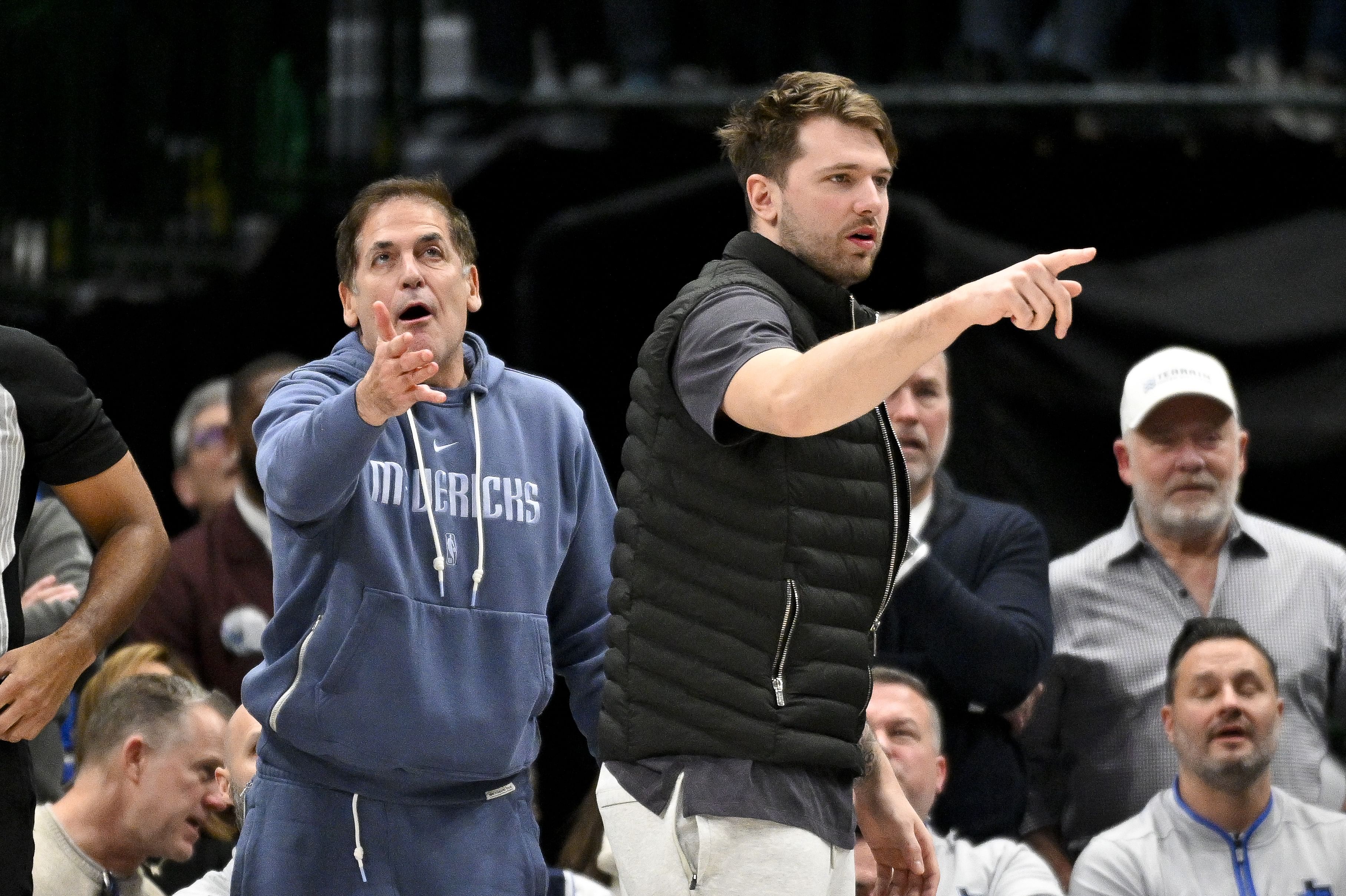 Former Mavs majority owner Mark Cuban comments on Luka Doncic trade. (Photo: IMAGN)