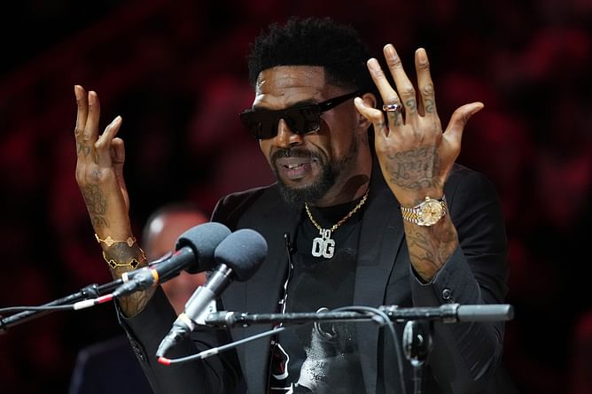 "Want Udonis Haslem suspended immediately" - ESPN insider humorously admonishes co-worker after Heat legend predicts Pistons to upset Knicks