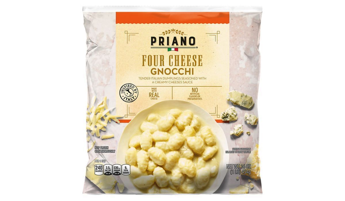 Priano Four Cheese Gnocchi is a quick meal. (Image via Aldi)