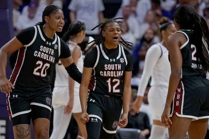 WATCH: South Carolina star MiLaysia Fulwiley shares goofy birthday video for teammate Sania Feagin on IG