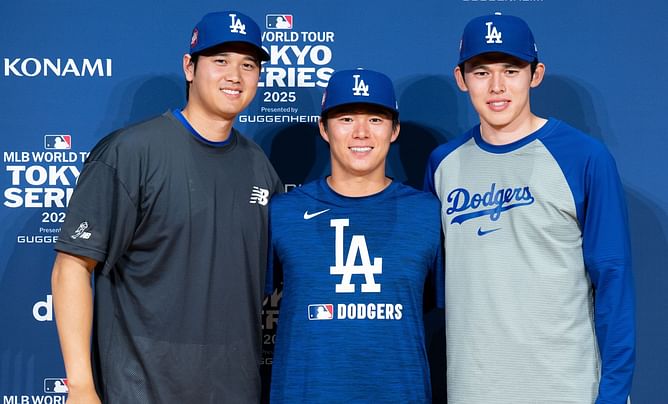 6 best moments from Dodgers' exhibition game against Yomiuri Giants ft. Roki Sasaki's reaction to Kike Hernandez's hilarious dance