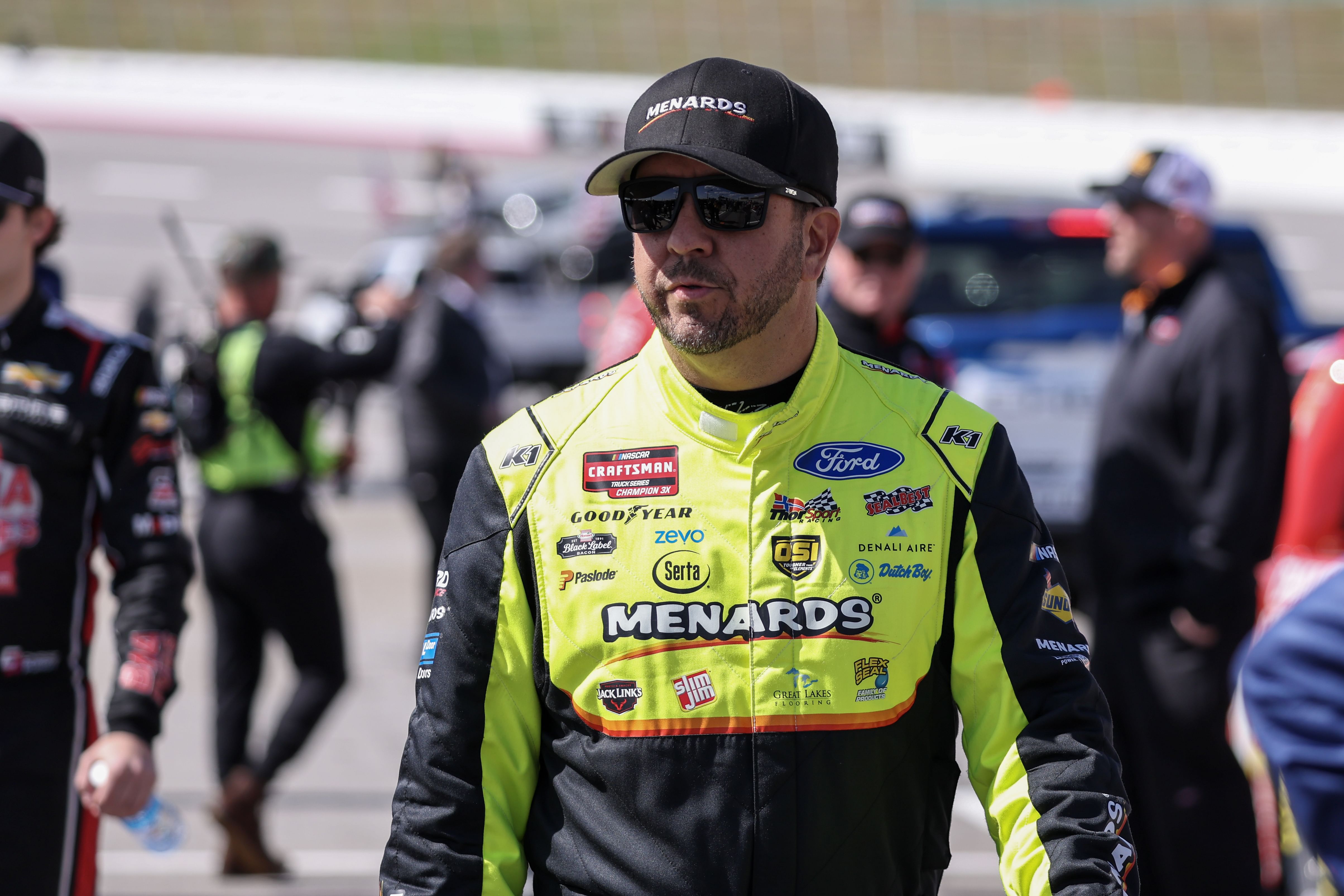 Matt Crafton at the NASCAR: Truck Series Fr8 208 - Source: USA Today