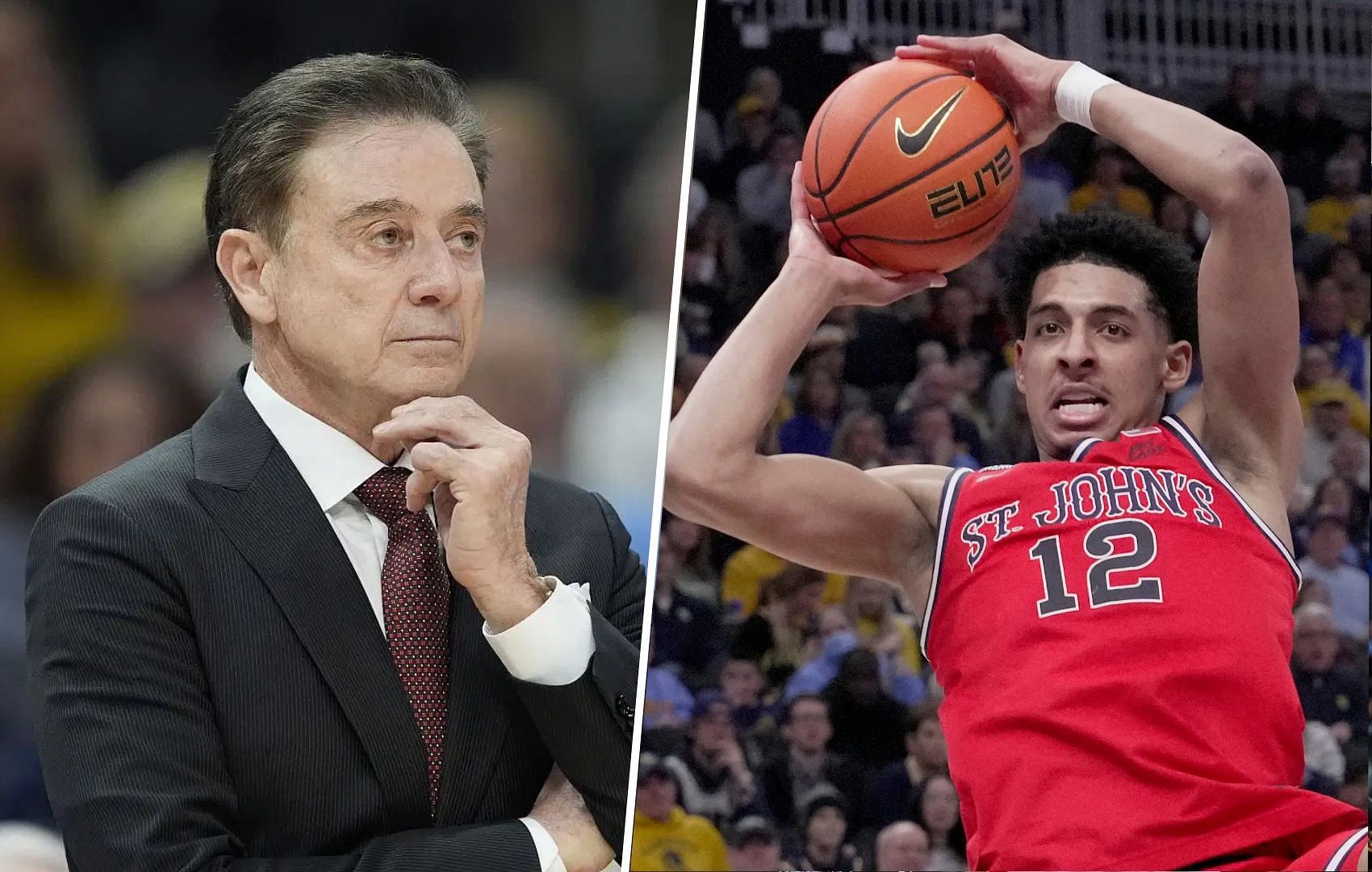 Rick Pitino, RJ Luis Jr.