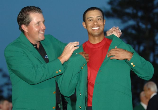 When Tiger Woods silenced Phil Mickelson with five words at the 2001 Masters: "Deflated Phil's ego"