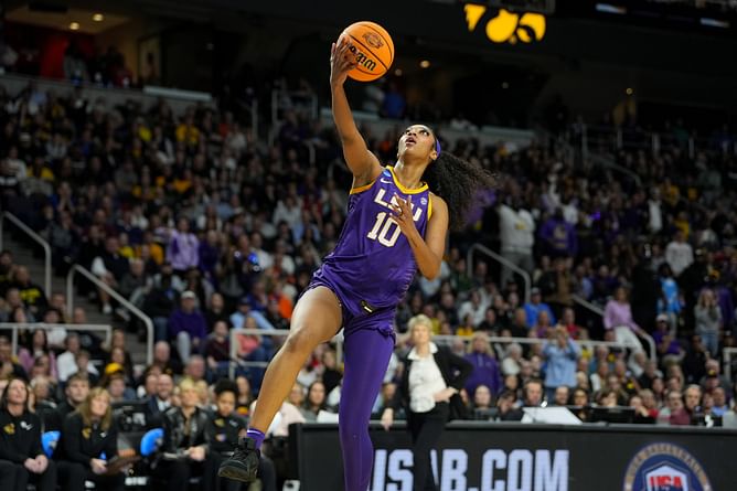 "Kicked my butt" - LSU male player makes honest confession on guarding Angel Reese