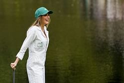 Jena Sims poses in pink designer wear for 11th outfit of her style series