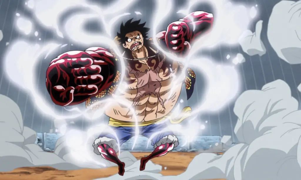 Monkey D. Luffy in One Piece.