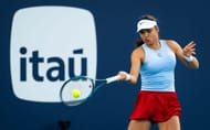 Emma Raducanu at the Miami Open - Source: Getty