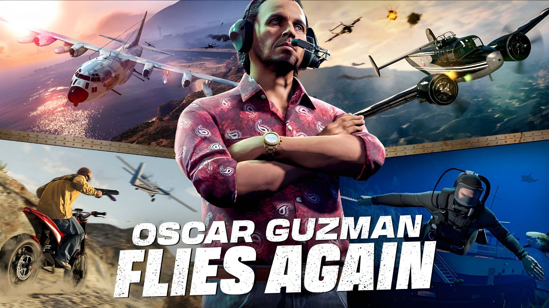 GTA Online Oscar Guzman Flies Again