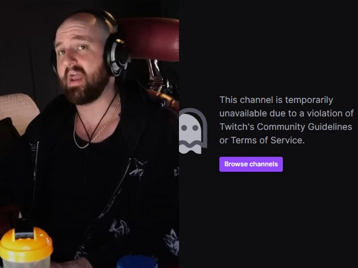 Tectone banned on Twitch, reasons explored (Image via YouTube and Twitch/@Tectone)