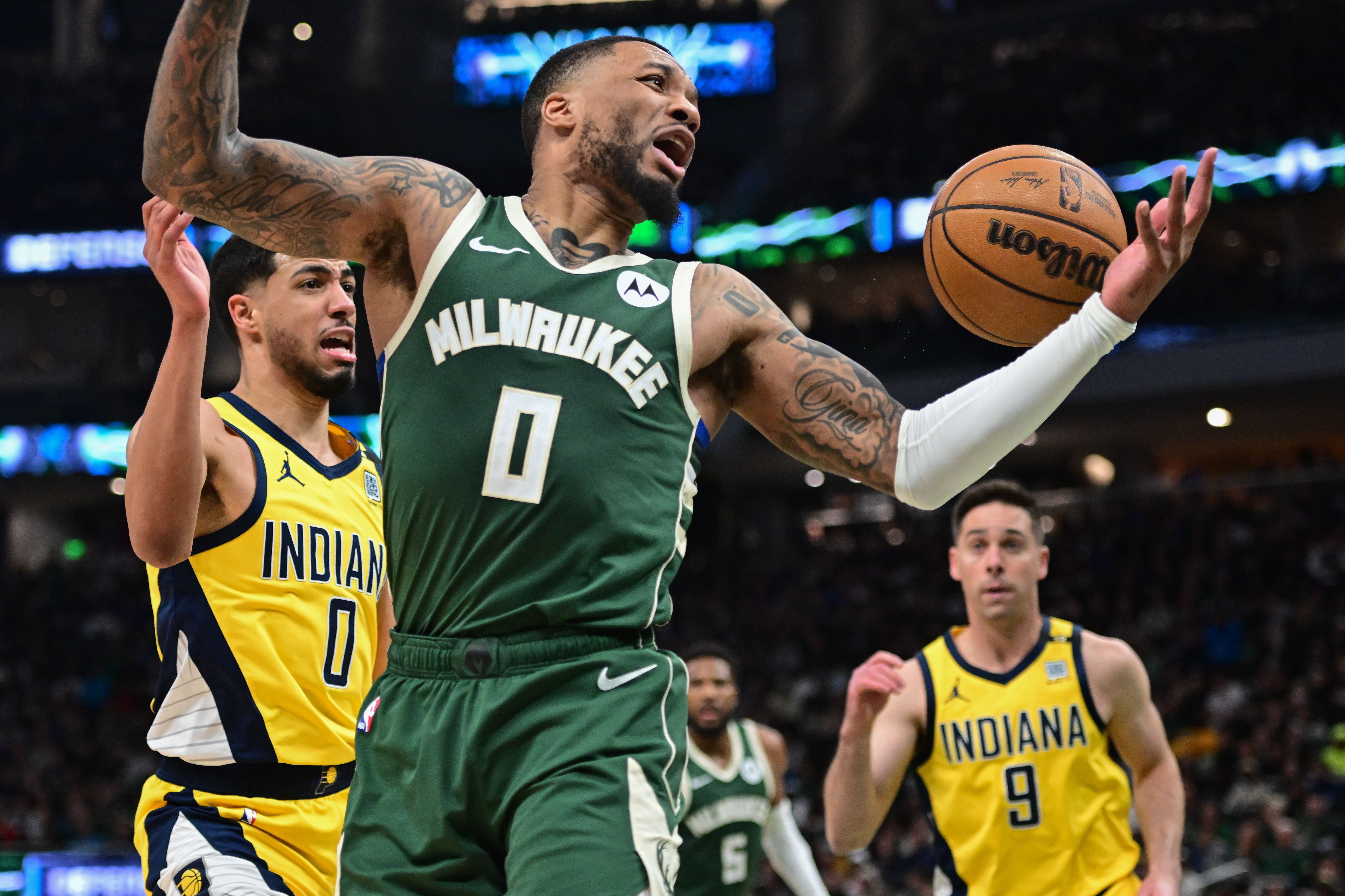 NBA: Playoffs-Indiana Pacers at Milwaukee Bucks - Source: Imagn