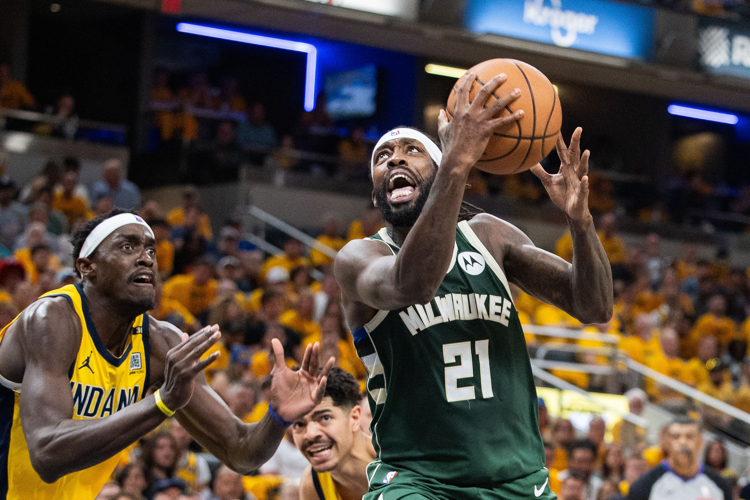 NBA: Playoffs-Milwaukee Bucks at Indiana Pacers - Source: Imagn