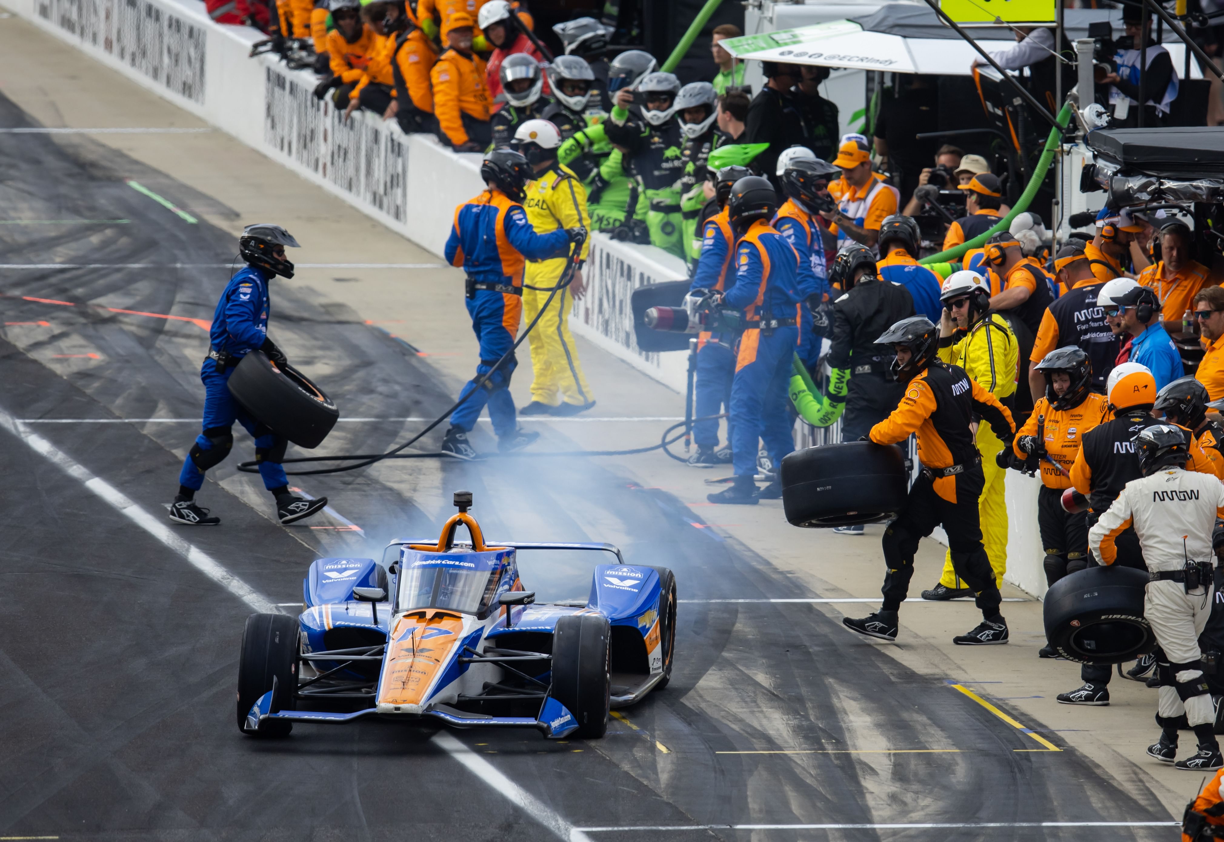 Kyle Larson at the IndyCar: Indianapolis 500 - Source: USA Today