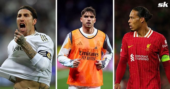 Real Madrid defender Raul Asencio picks between Sergio Ramos and Liverpool star Virgil van Dijk
