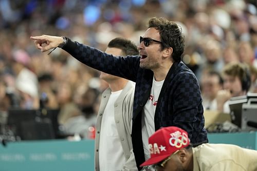Olympics - Basketball Men Finals - Gold Medal Game - Jimmy Fallon (Photo via IMAGN)