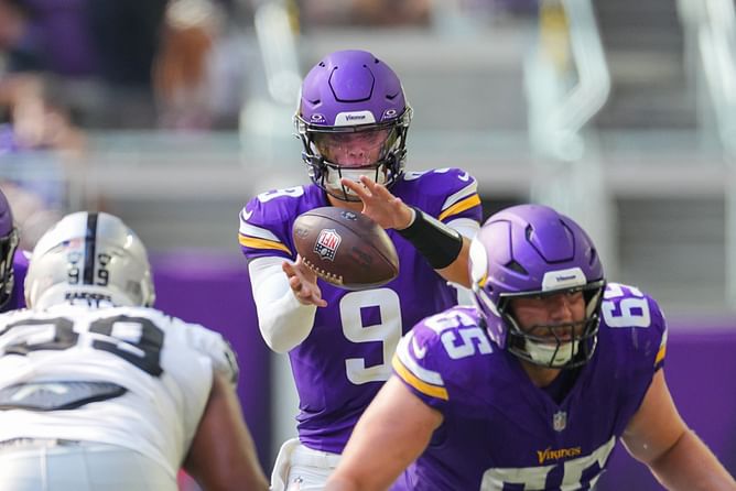 NFL analyst labels Vikings' decision to prioritize J.J. McCarthy over Aaron Rodgers, Sam Darnold as “really impressive”