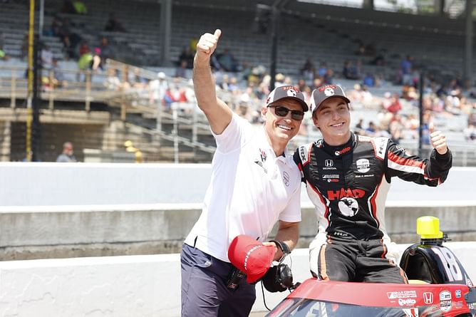 IndyCar star David Malukas living the "American dream" that his immigrant father planted the seed for