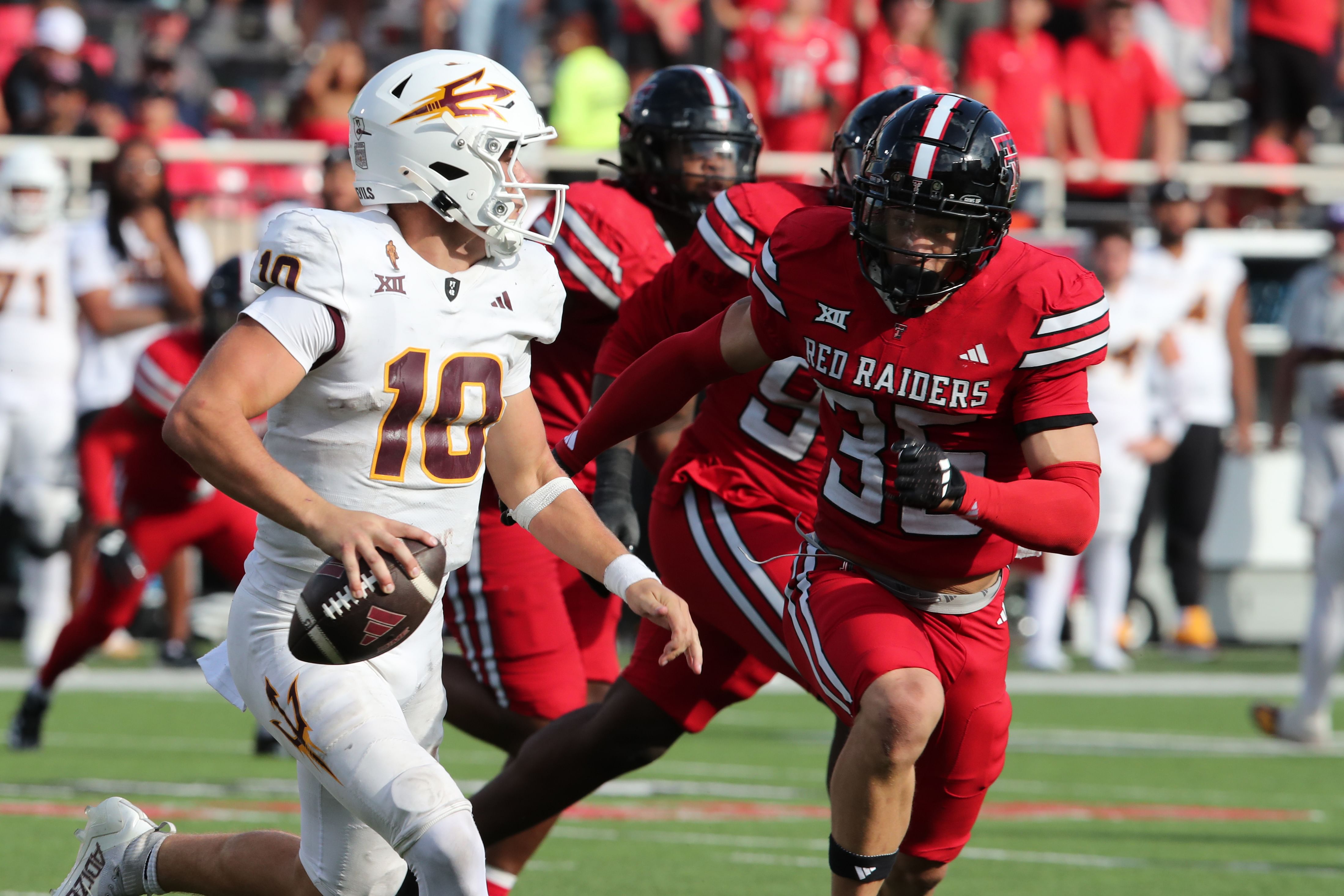 NCAA Football: Arizona State at Texas Tech - Source: Imagn