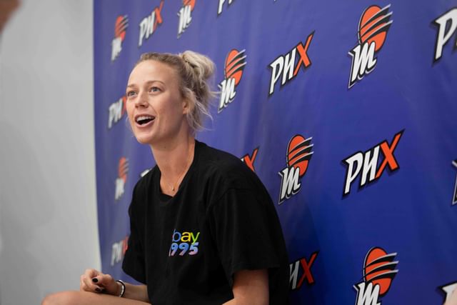 Sophie Cunningham embraces 'Forrest Gump' moniker on Fever for her relentless hustle on both ends of the court