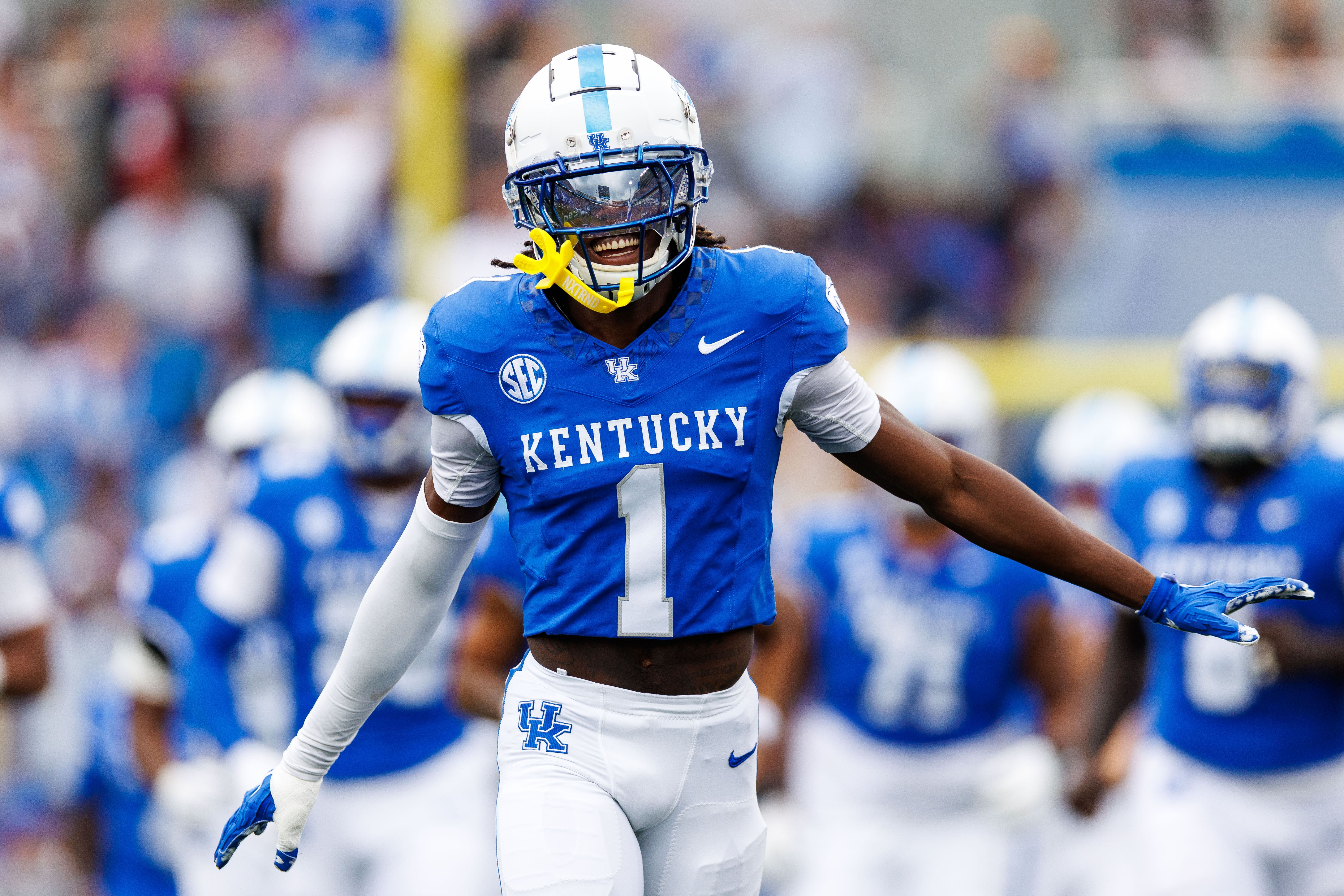 &quot;This is insane&quot;: NFL fans buzz as Kentucky DB Maxwell Hairston stuns with blazing 40-yard dash at 2025 Combine (Image credit: Imagn)