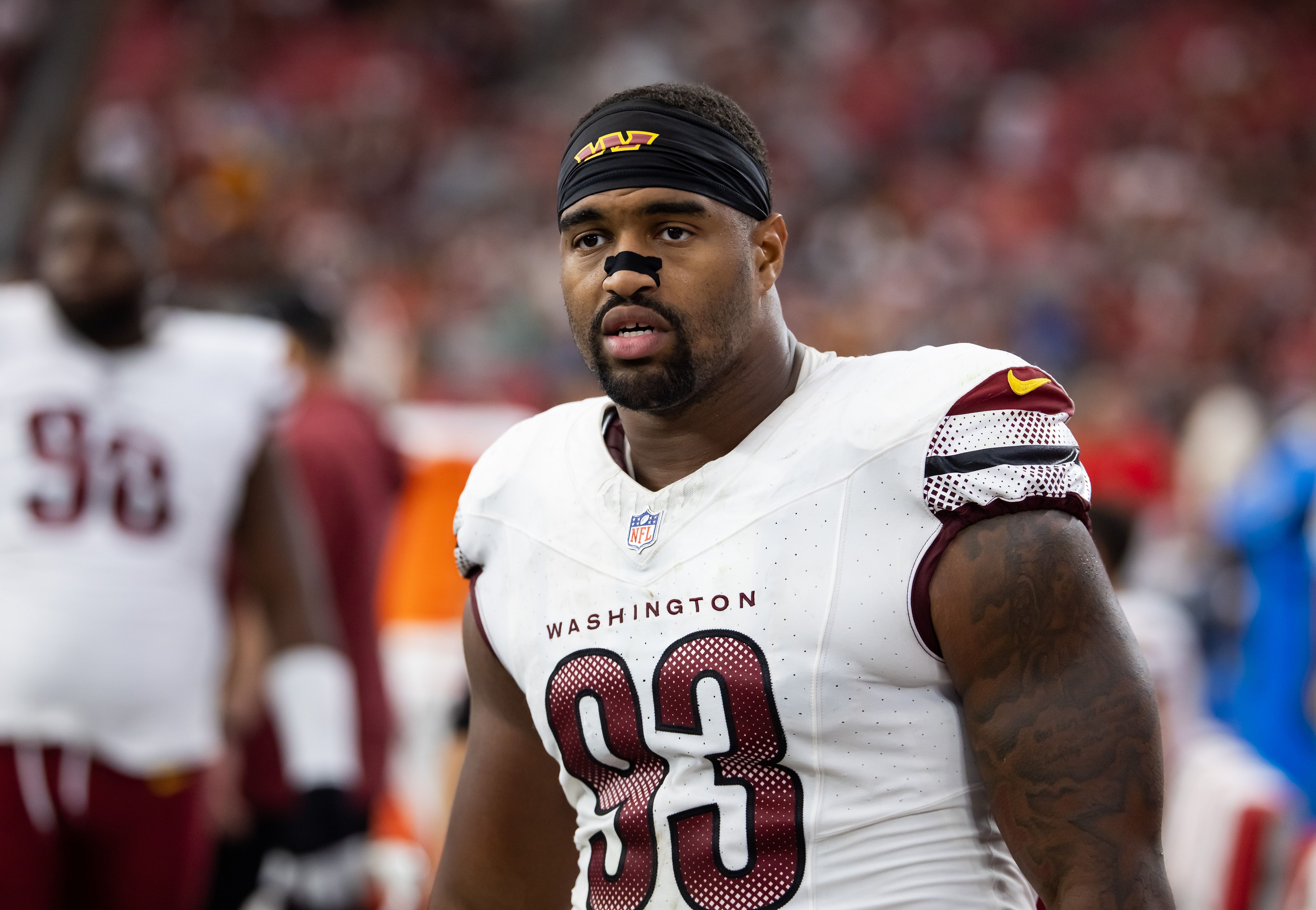 Jonathan Allen landing spots: 3 teams that should pursue 2x Pro Bowler after Commanders release (Image credit: Imagn)