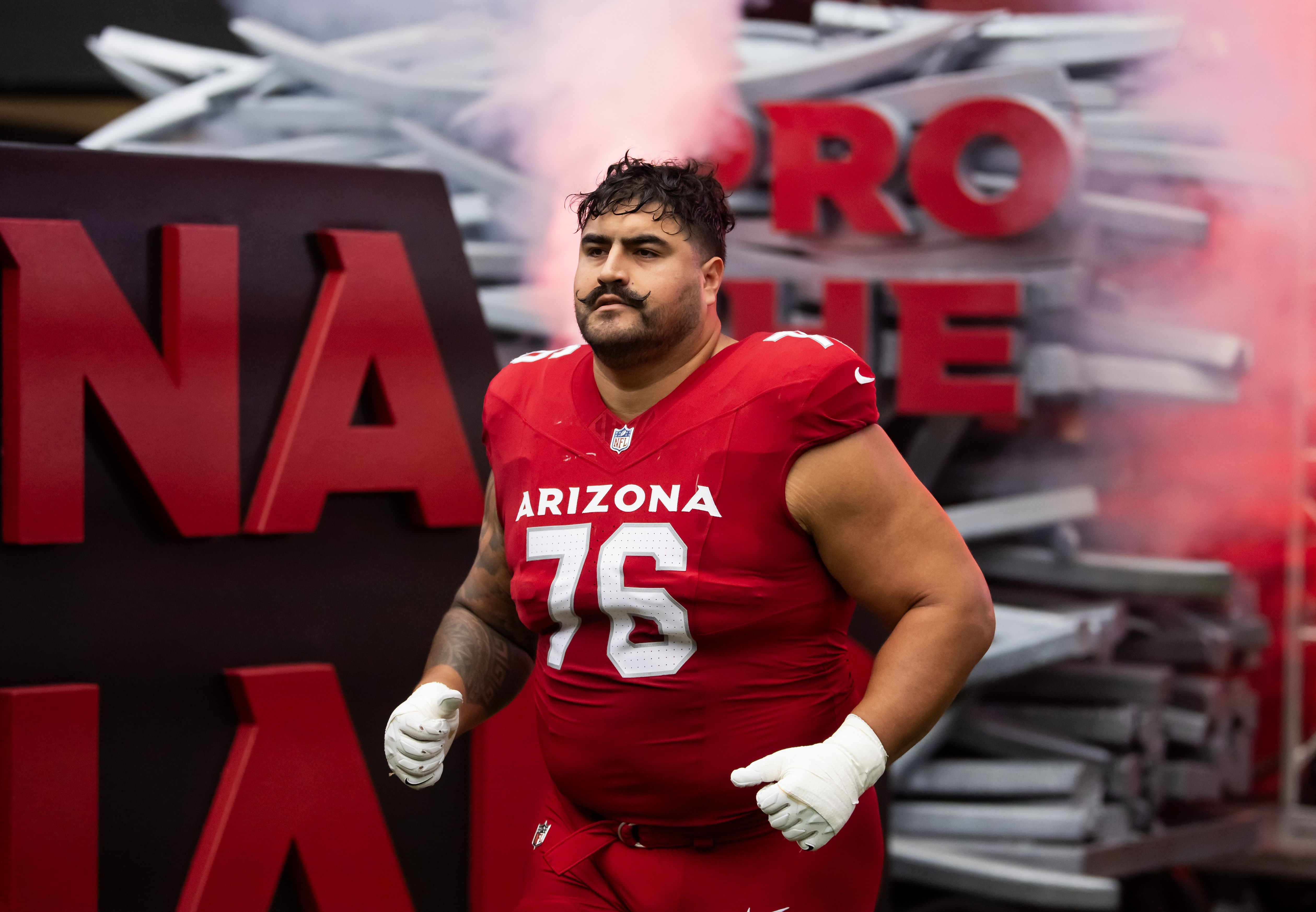 NFL: Former Arizona Cardinals guard Will Hernandez - Source: Imagn