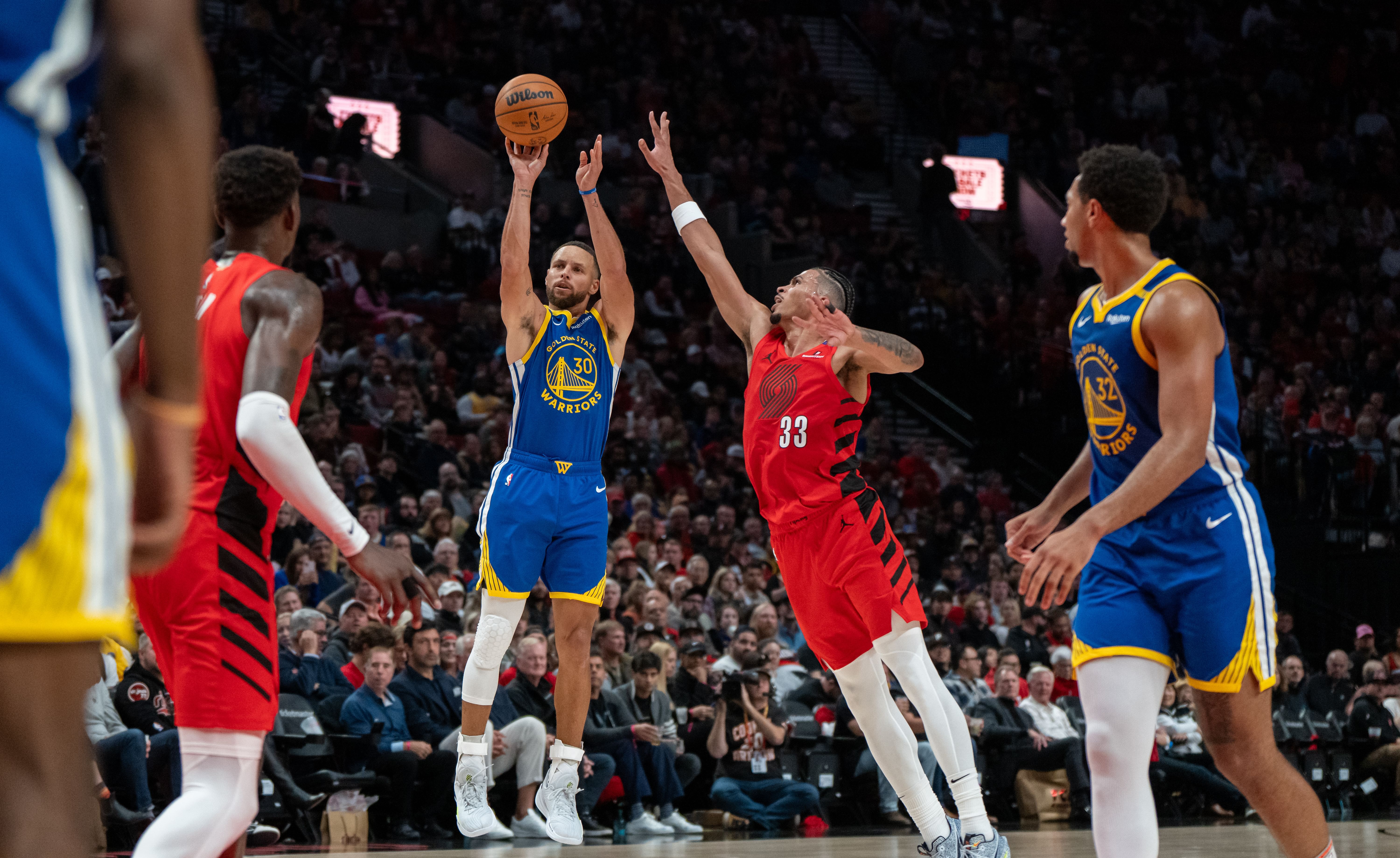 NBA: Golden State Warriors at Portland Trail Blazers - Source: Imagn