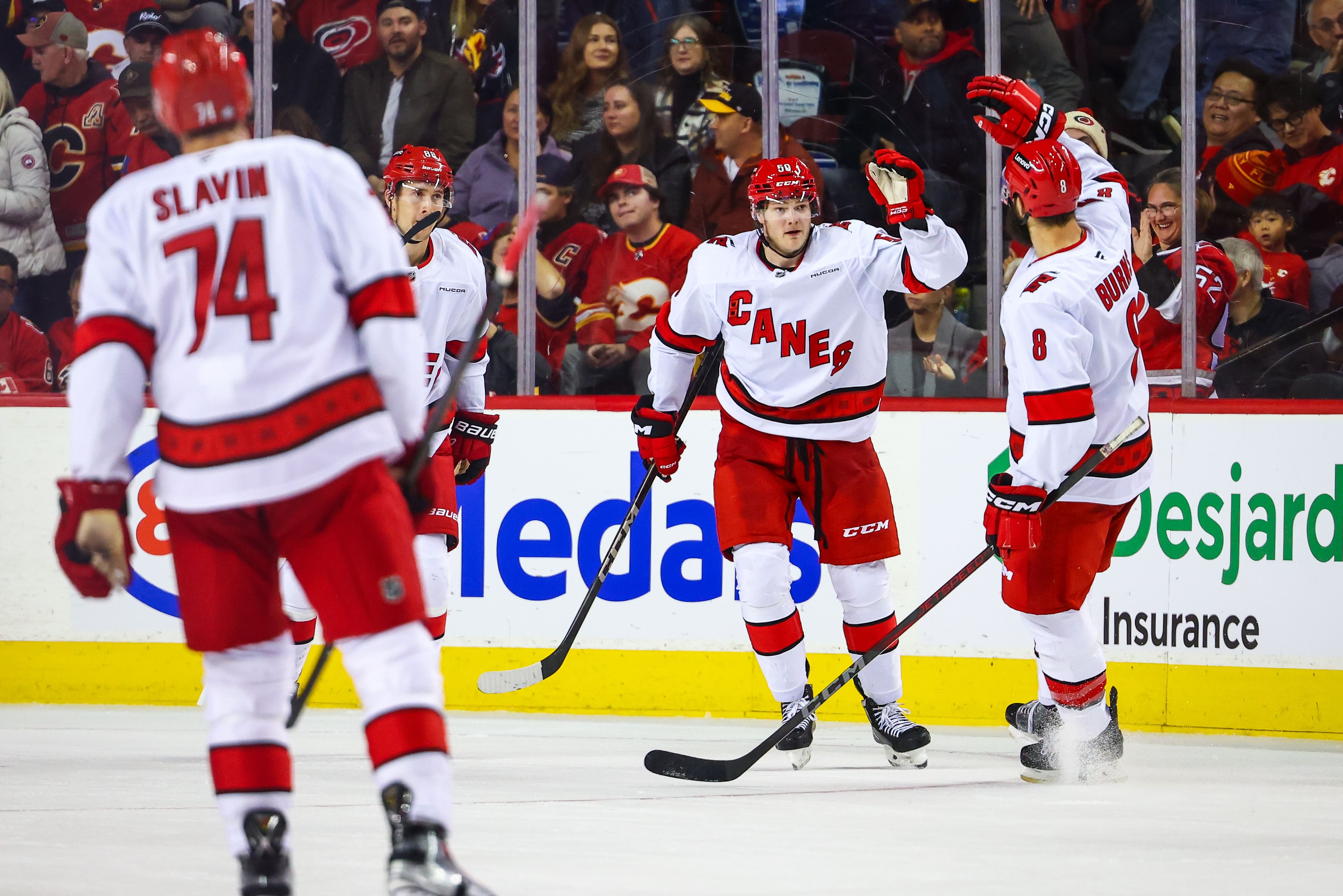 NHL: Carolina Hurricanes at Calgary Flames - Source: Imagn