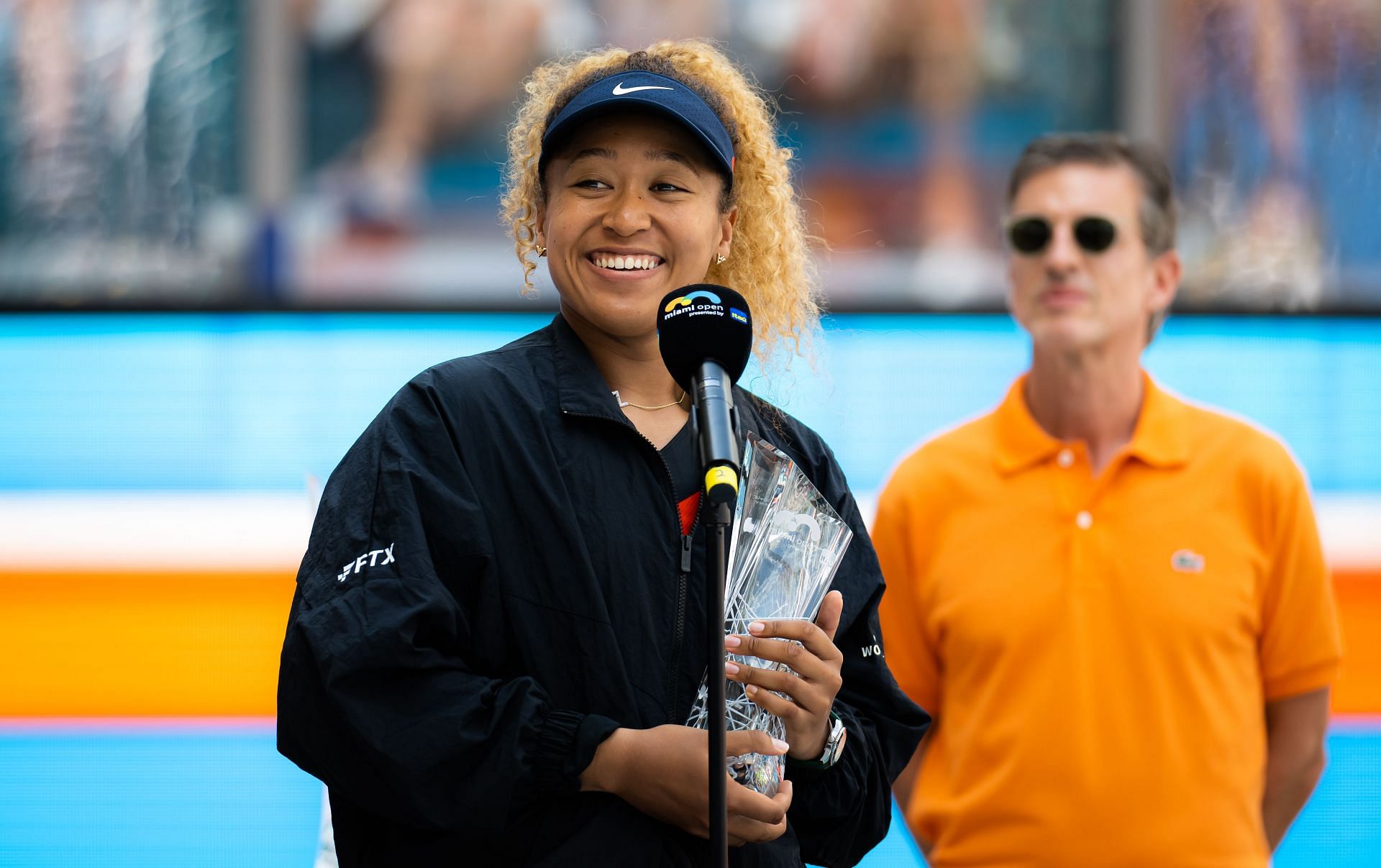 Naomi Osaka at the Miami Open 2022. (Photo: Getty)