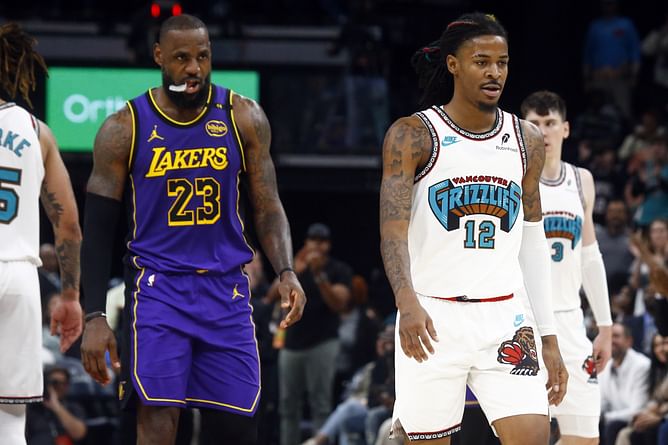 "Of course, it's their game 7" - Lakers fans react as Ja Morant looks to return from 2-week injury absence against LeBron and Co.