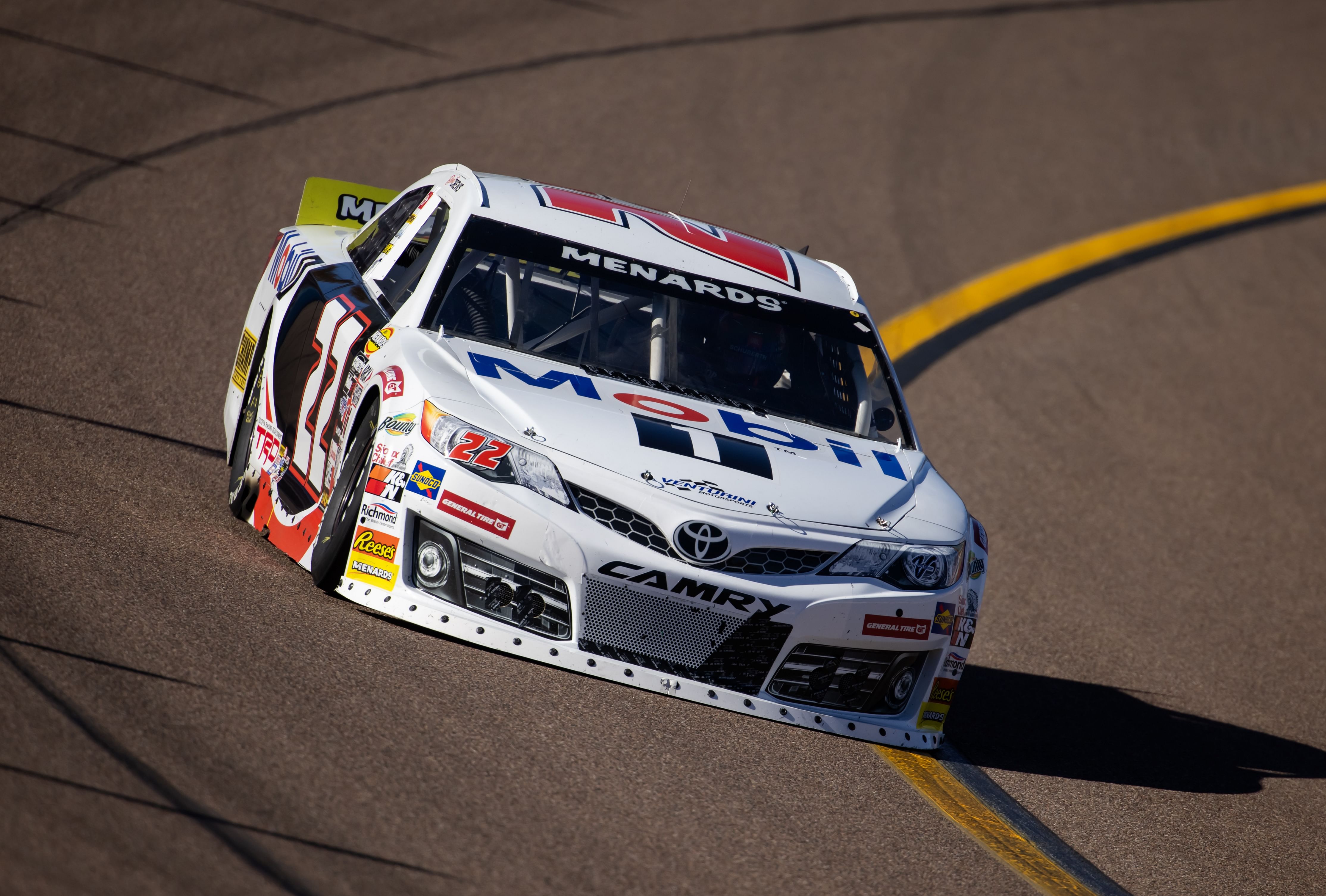 NASCAR ARCA West Series driver Brent Crews (22) during the Desert Diamond Casino West Valley 100 - Source: Imagn