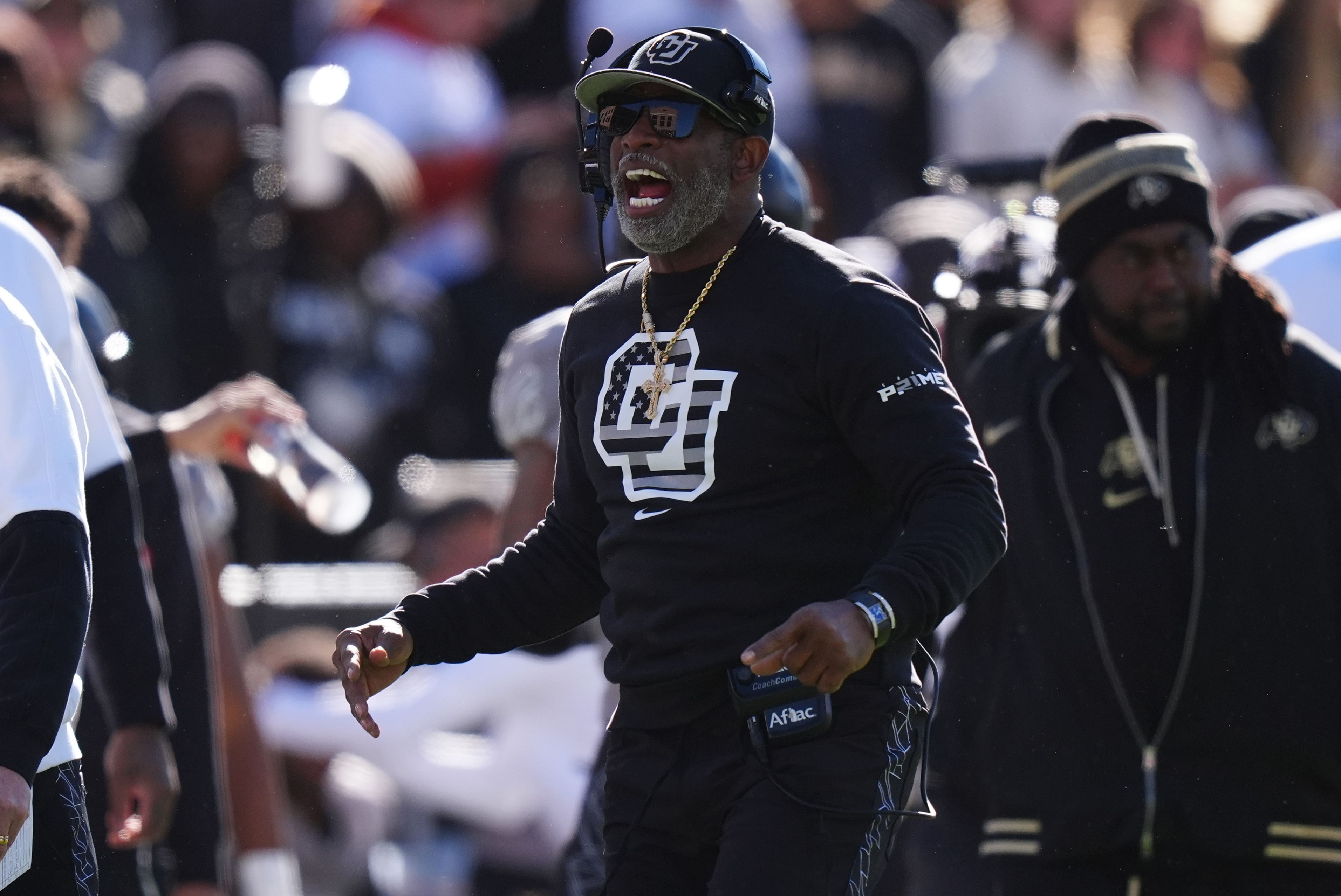 Matt Barnes joined the celebration for Deion Sanders