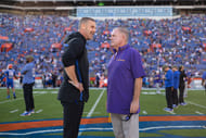 Gators head coach Billy Napier and LSU Tigers head coach Brian Kelly - Source: Imagn