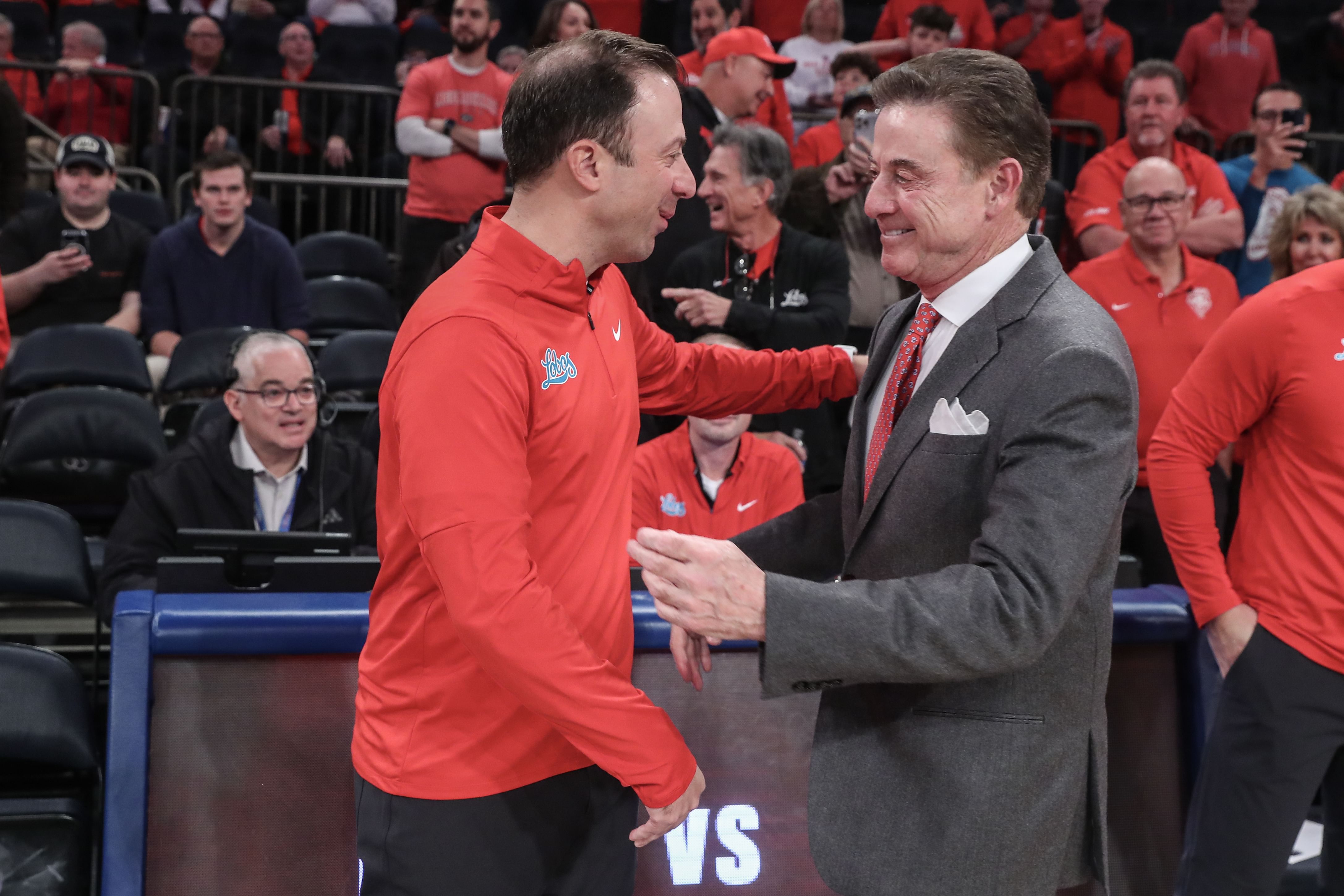 NCAA Basketball: New Mexico&#039;s Richard Pitino at St. John&#039;s Rick Pitino - Source: Image via Imagn