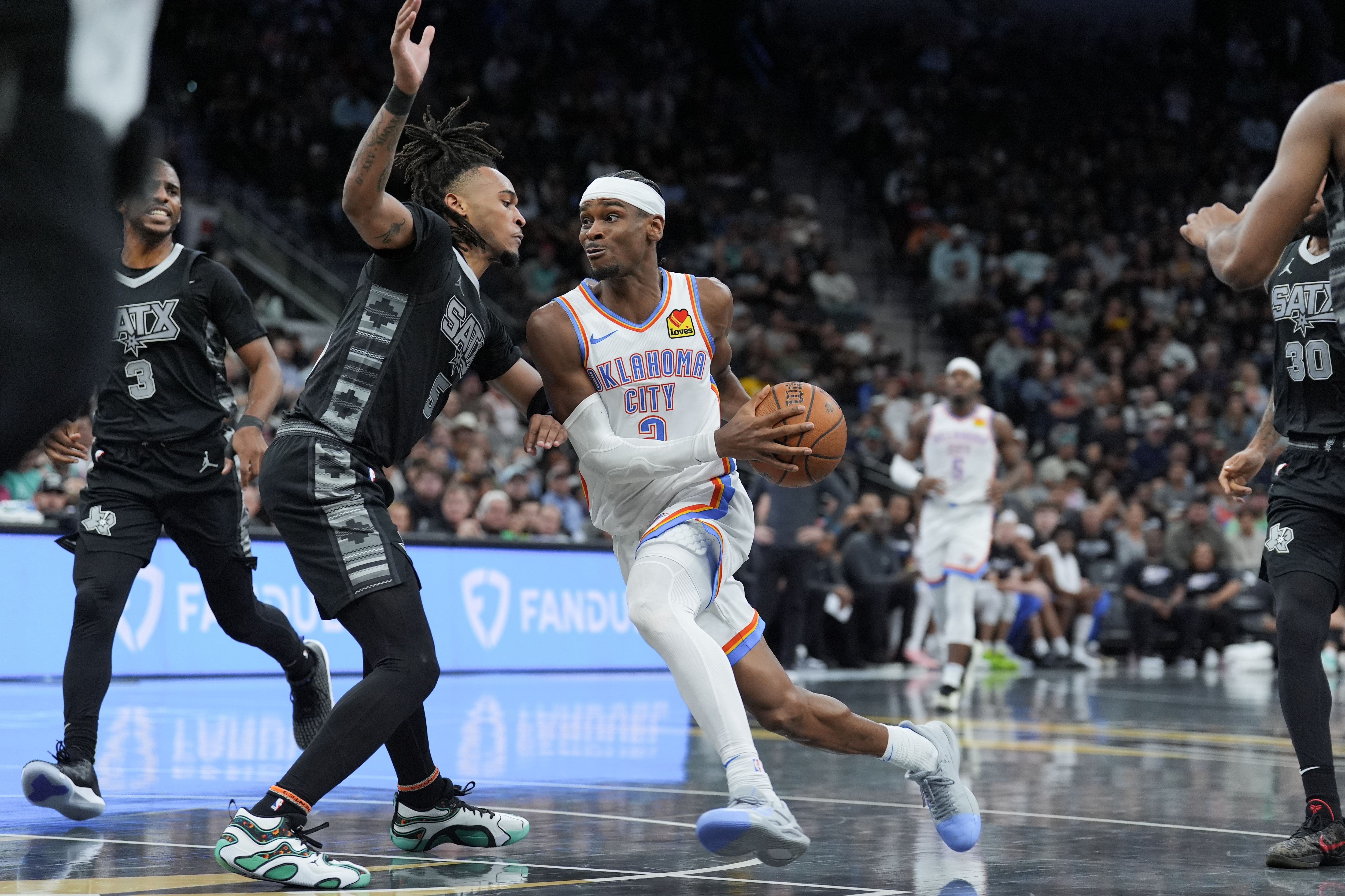 NBA: Oklahoma City Thunder at San Antonio Spurs - Source: Imagn