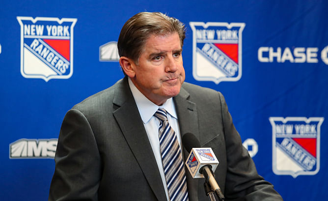 NY Rangers HC Peter Laviolette points to defensive breakdown in loss to Blue Jackets