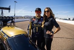 PHOTO: Leah Pruett shares adorable 'impromptu appearance' of son Dominic during Tony Stewart's NHRA media day