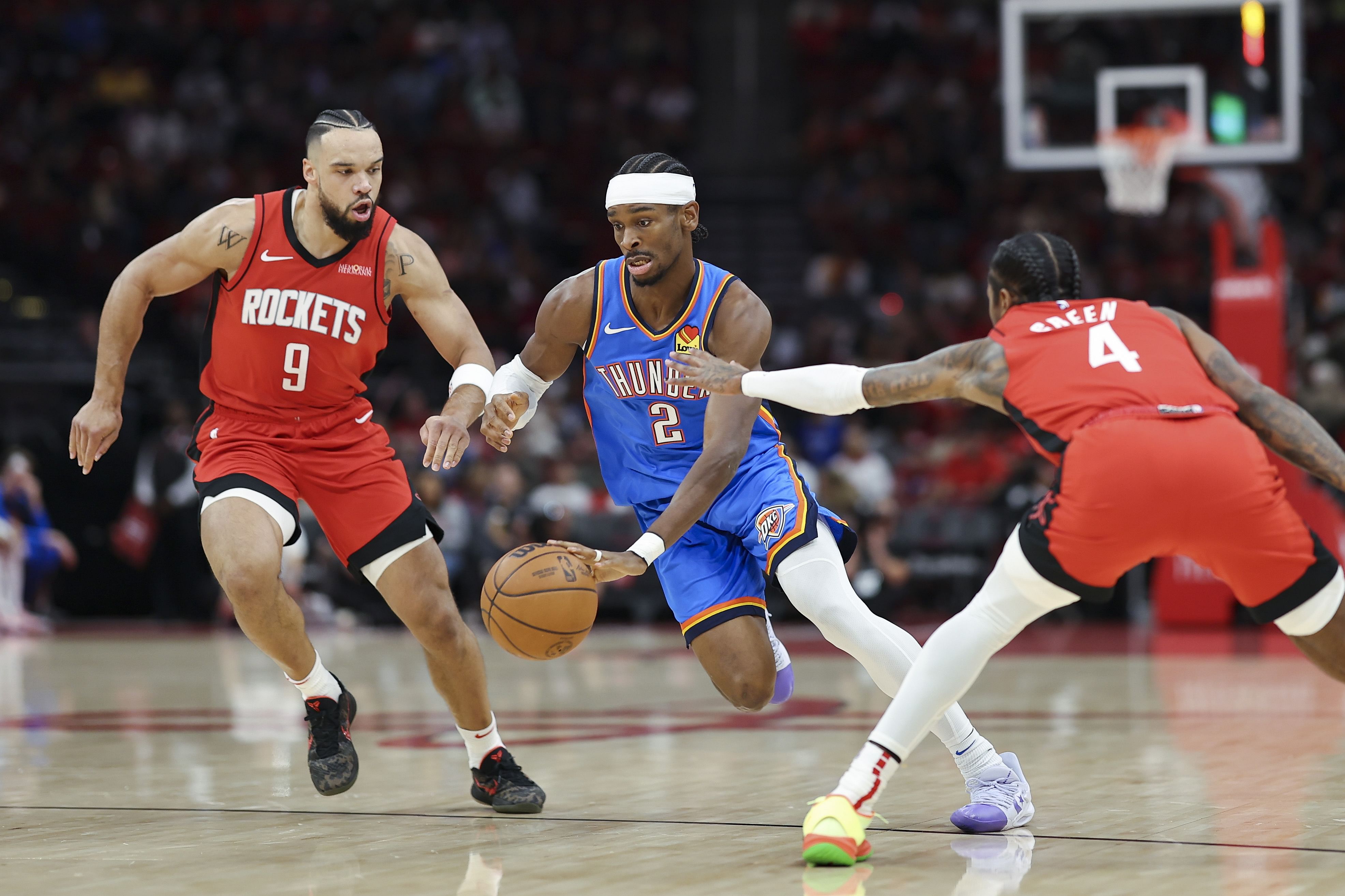 NBA: Oklahoma City Thunder at Houston Rockets - Source: Imagn