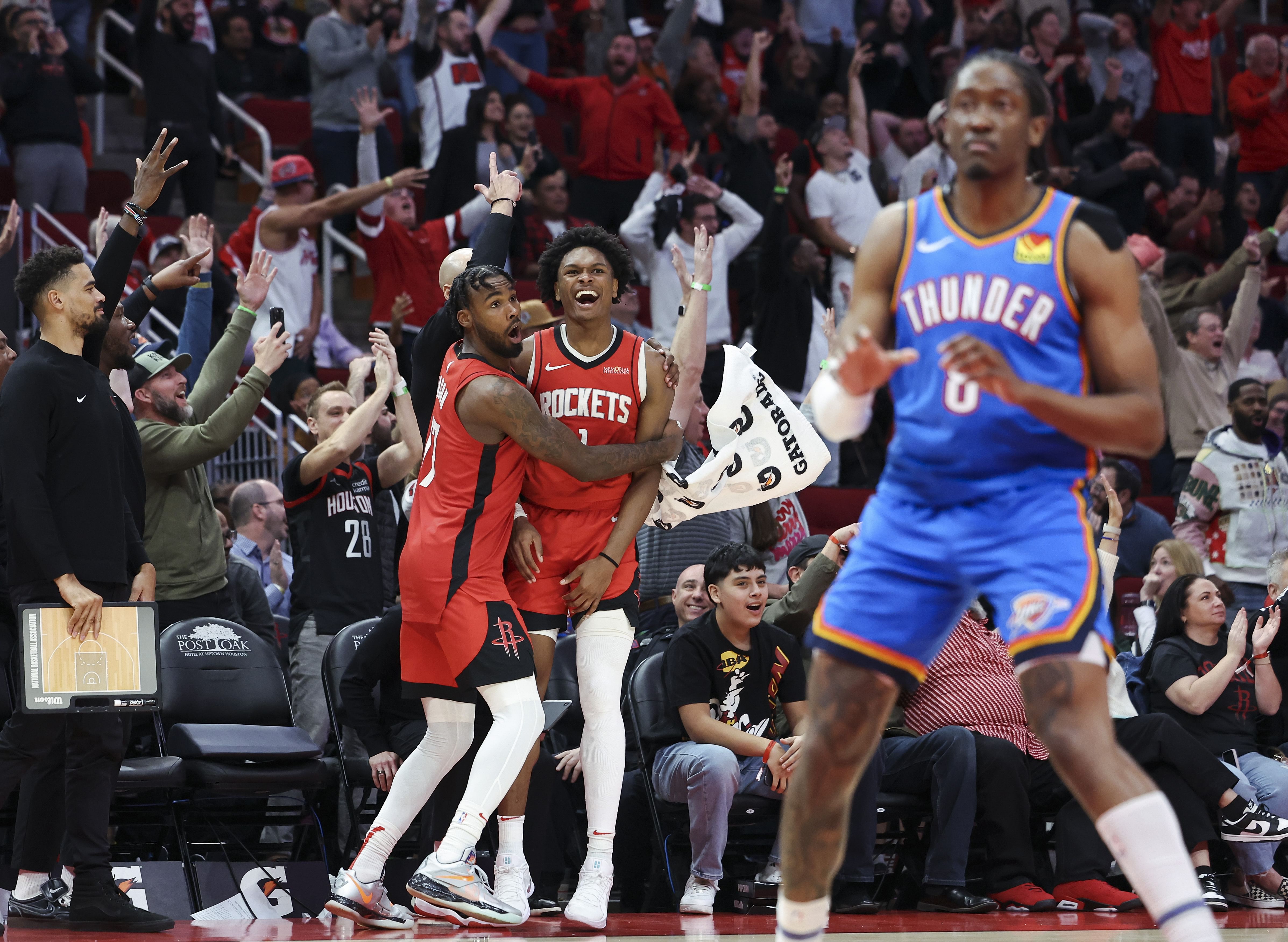 NBA: Oklahoma City Thunder at Houston Rockets - Source: Imagn