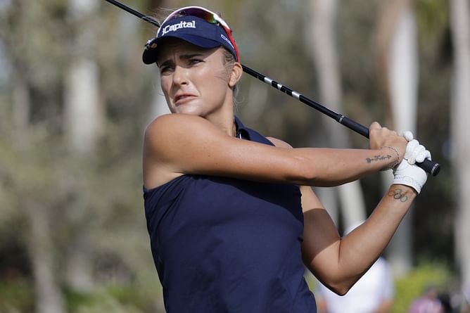 Lexi Thompson's furry friend steals the spotlight in cute new selfie