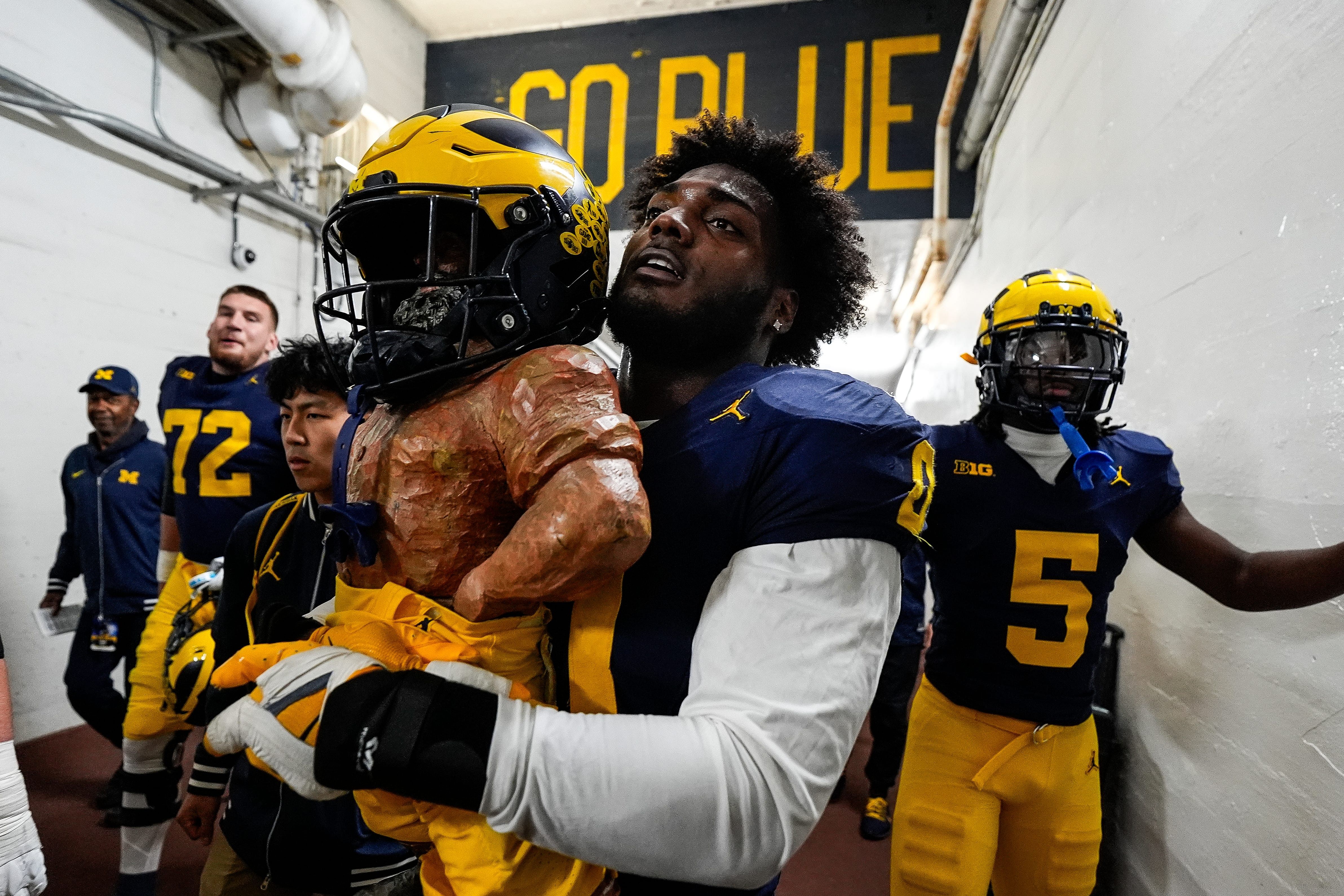 Syndication: Michigan DE Josaiah Stewart - Detroit Free Press - Source: Imagn